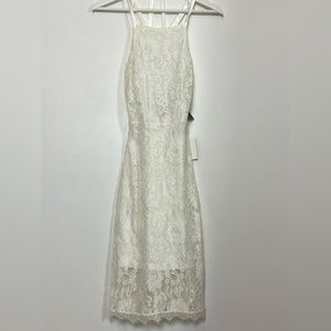 Lulus Lace Tie up Dress